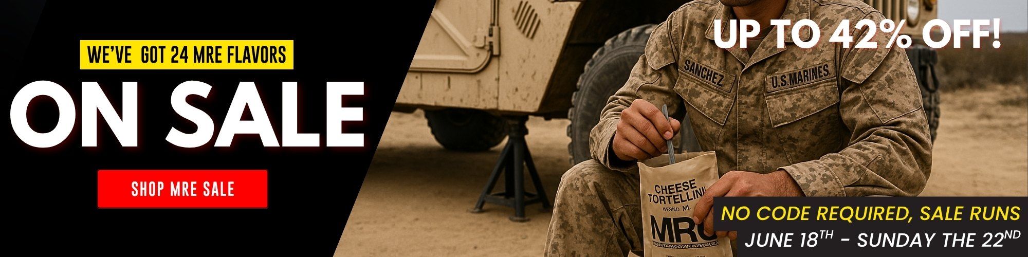 MREs on Sale