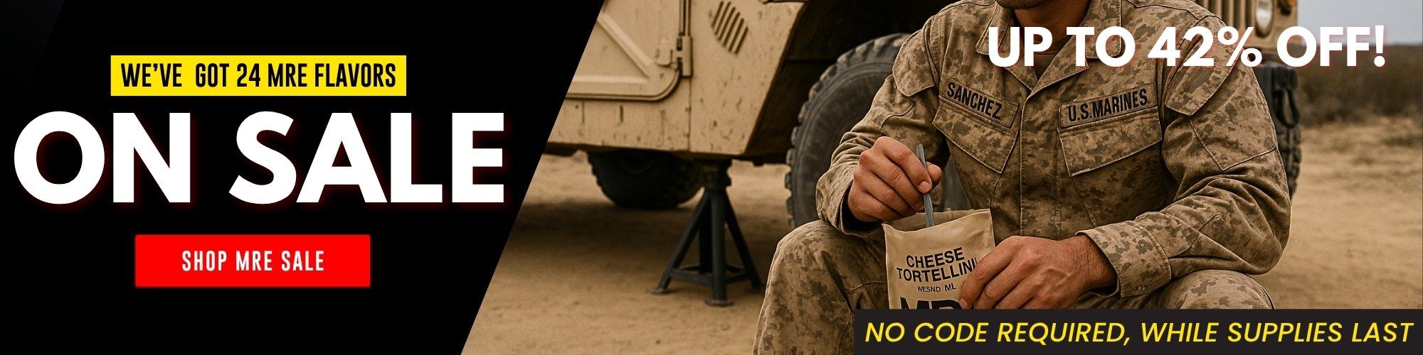 MREs on sale!