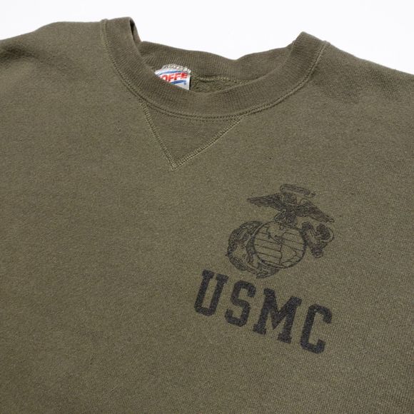 Soffe USMC EGA Pt Sweatshirt OD Green Olive