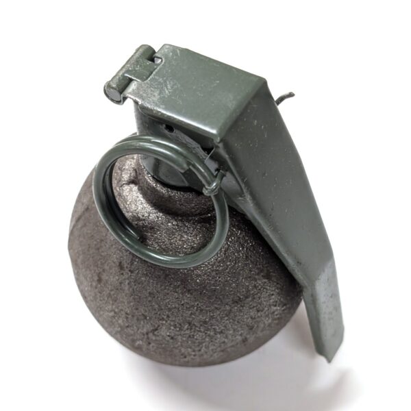 an inert baseball grenade