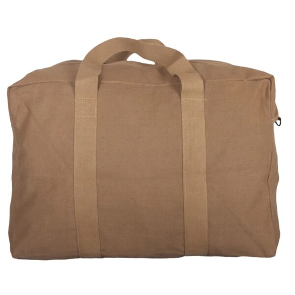 a coyote brown Air Force style cargo bag