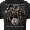 Brotherhood Black Marine Corps T-Shirt - Image 2