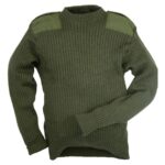 a OD green USMC wool commando sweater