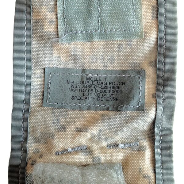 Military Issue M16/M4 Double Magazine ACU Pouch - Image 4