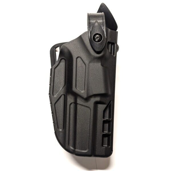 a black Safariland Beretta Holster