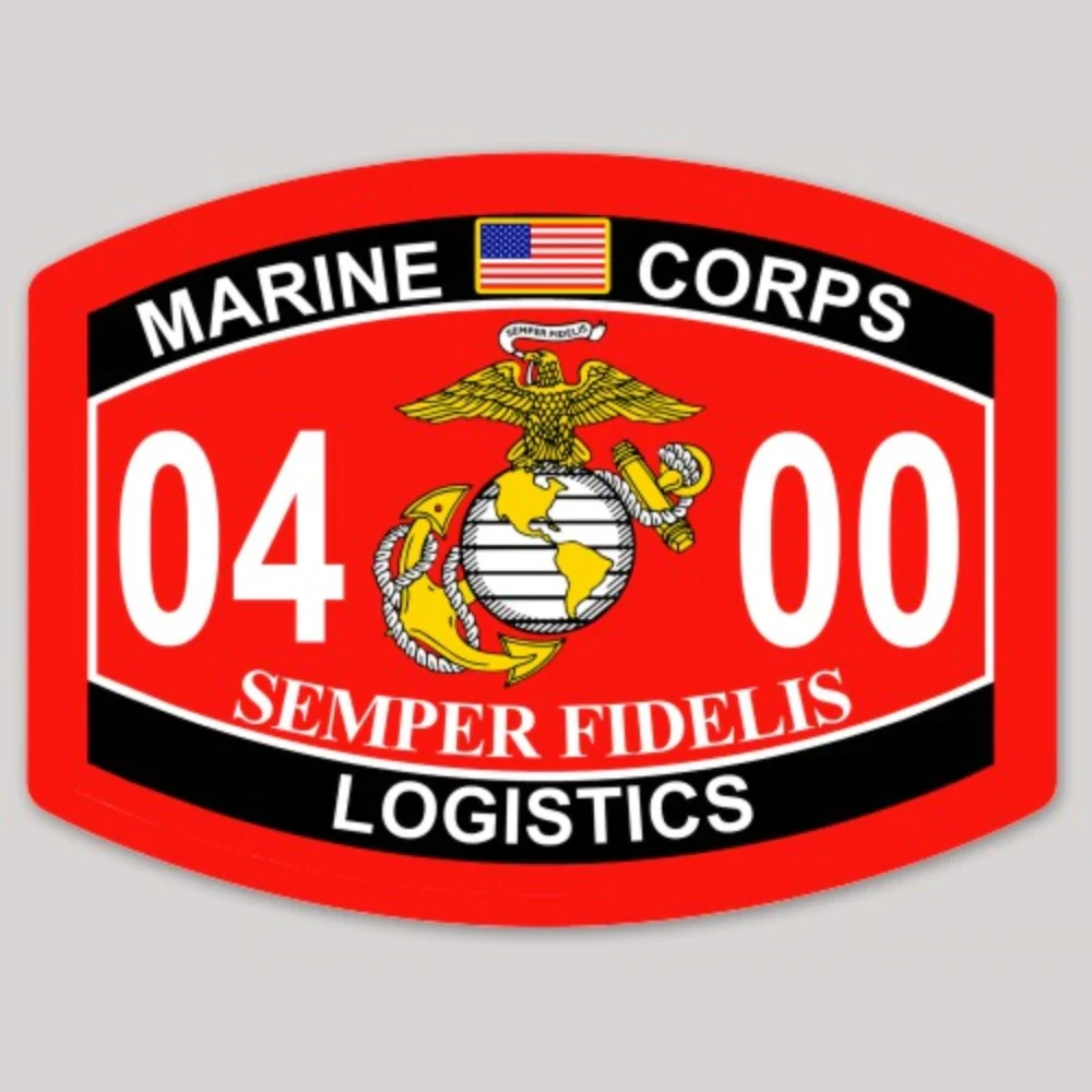 0400 Logistics Marine Corps MOS Decal