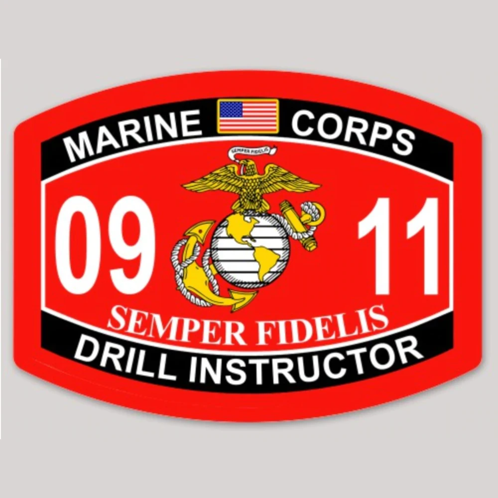 0911 Drill Instructor Marine Corps MOS Decal