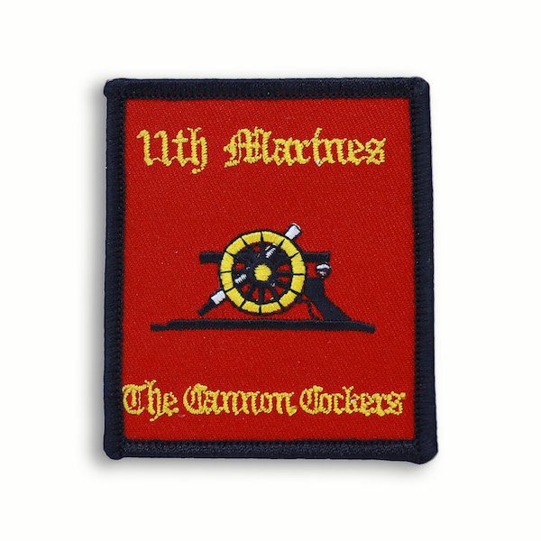 Red 11th Marine Regiment Patch