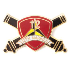 12th Marine Regiment Pin