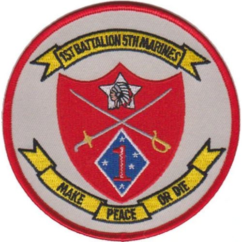 1st Bn 5th Marines Patch
