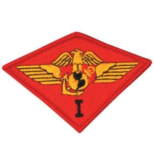 Red 1st Marine Air Wing Patch