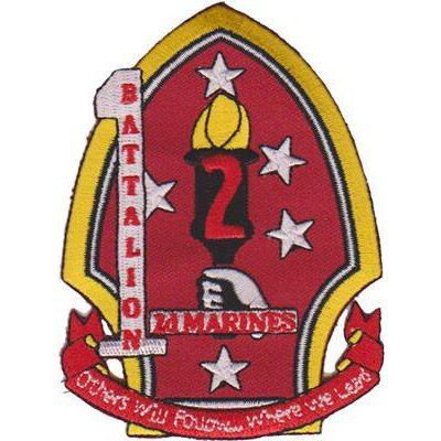1st bn 2nd Marines patch