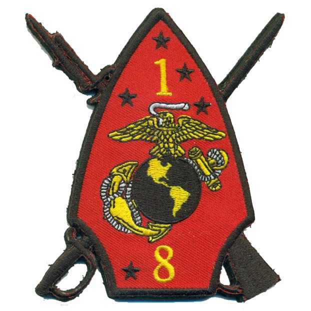 1st Bn 8th Marines Patch