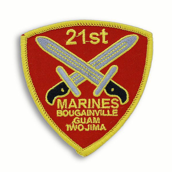 21st Marine Regiment Patch