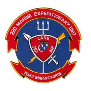 22nd Marine Expeditionary Unit (MEU) Fleet Marine Force Patch