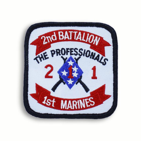 The Professionals 2nd Battalion 1st Marines Patch