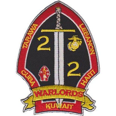 2nd Bn 2nd Marines Patch