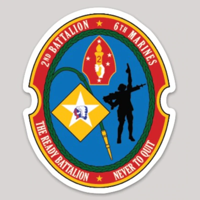 2nd Bn 6th Marines Decal