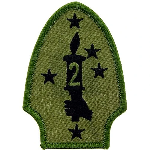 2nd Marine Division OD Green Patch