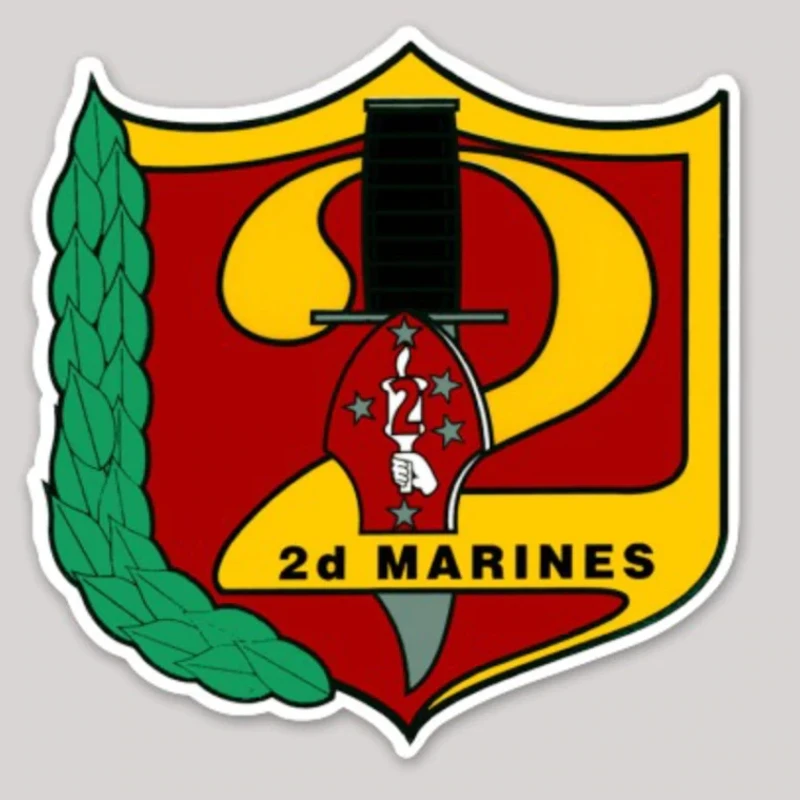 2nd Marine Regiment Decal