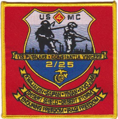 2nd bn 25th marines patch