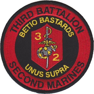 3rd Bn 2nd Marines Patch