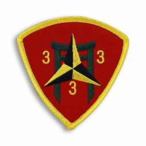 3rd Battalion 3rd Marines Triangle Patch