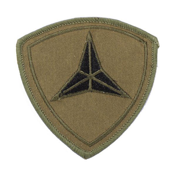 3rd Marine Division Muted Olive Drab Patch