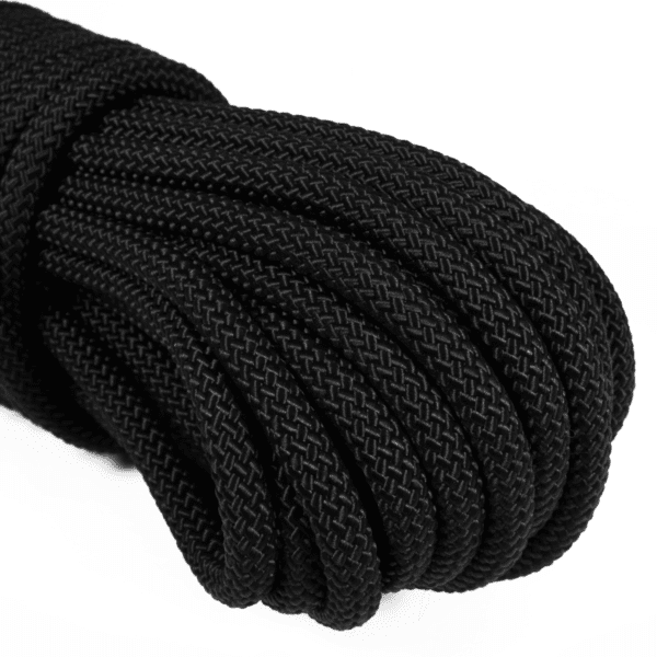 5/8" x 50' Black Nylon Rope