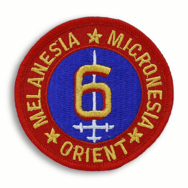 Historic 6th Marine Division Round Patch