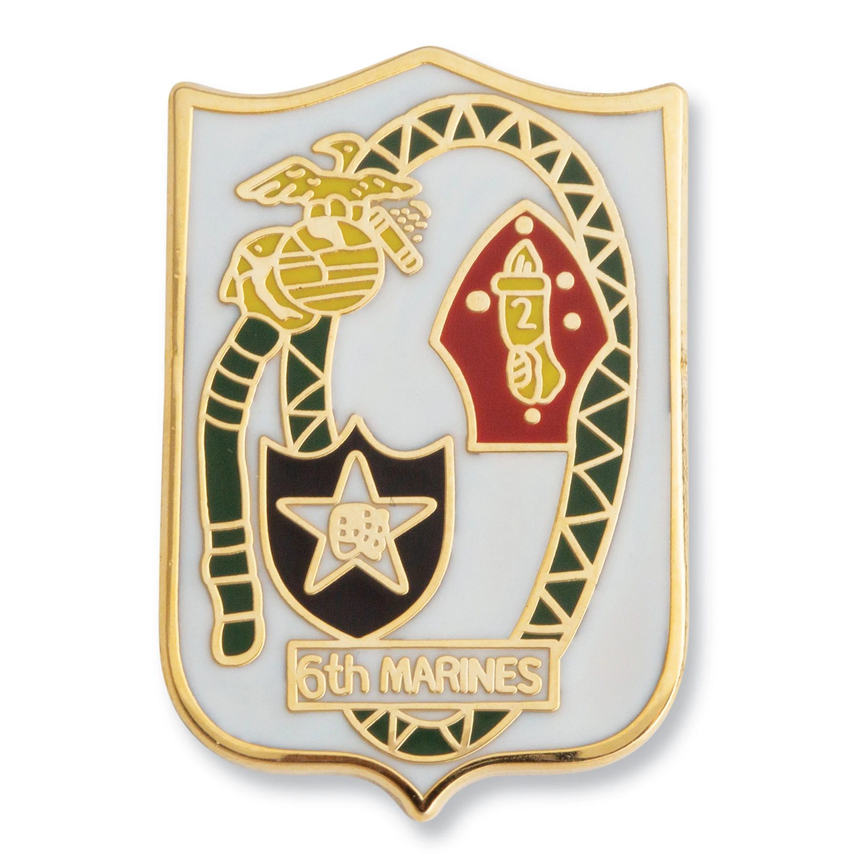 6th Marine Regiment Pin