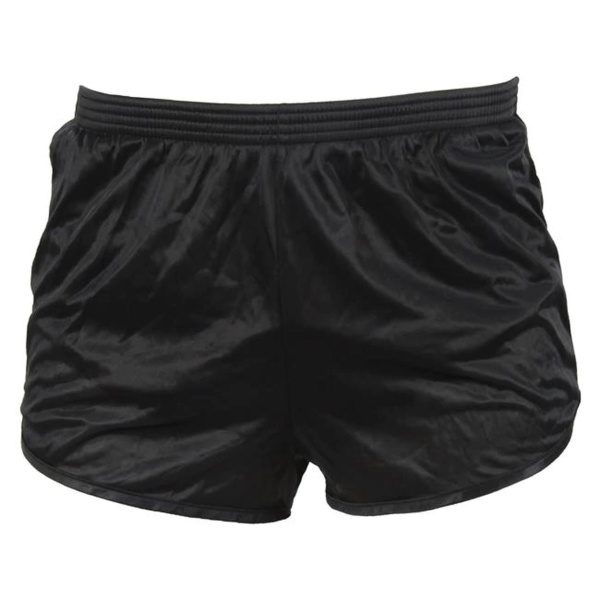 Black Silky Shorts
