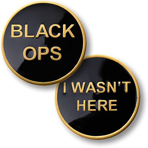 Black ops I wasnt here coin