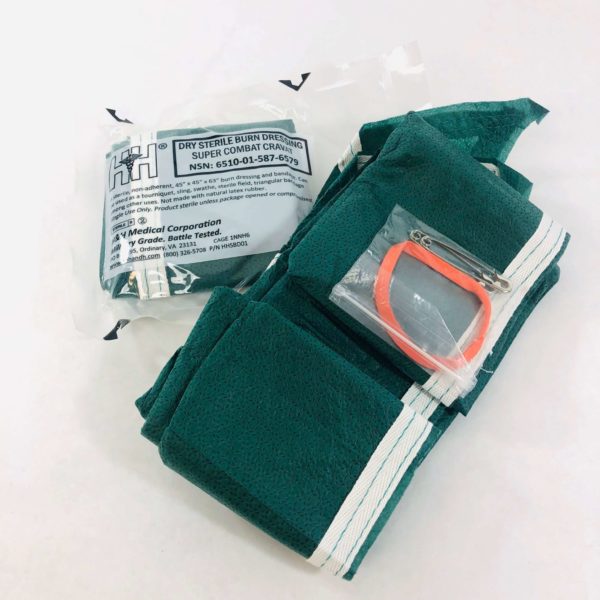 Combat Dry Sterile Burn Dressing Package