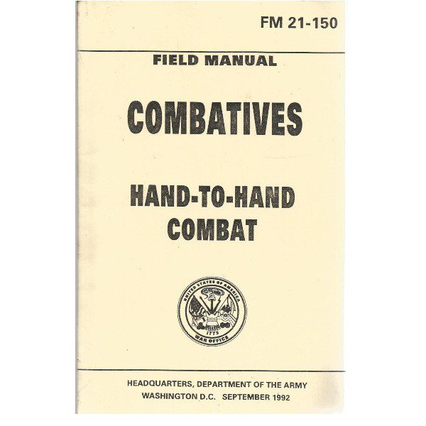 Military Hand to hand combat manual