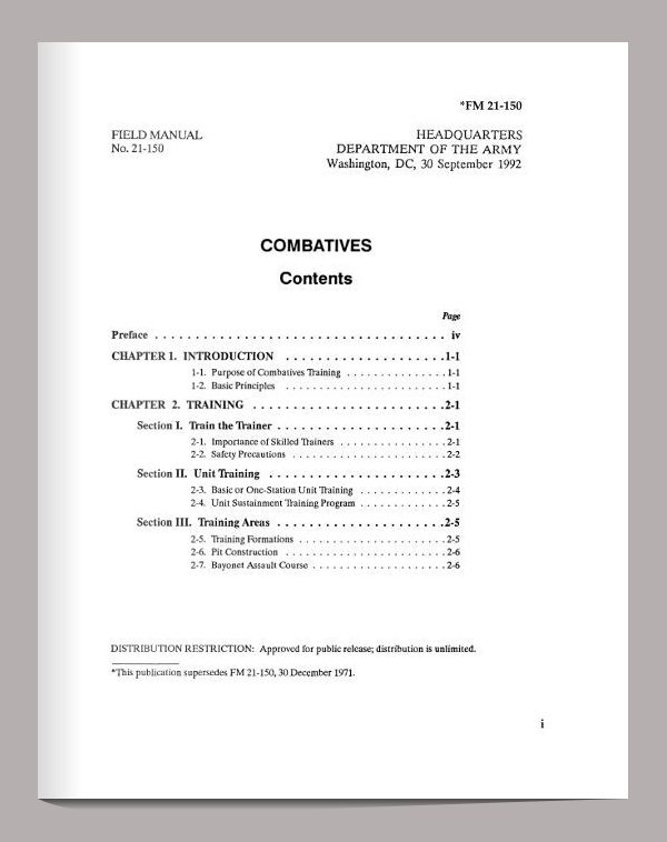 Combatives Handbook