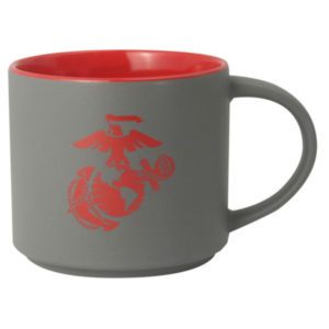 USMC Eagle Globe and Anchor Stoneware Coffee Mug