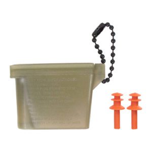 Ear Plugs With Case and Chain