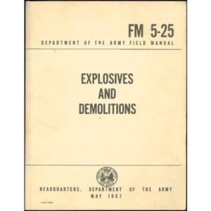 Explosives and Demolitions Handbook