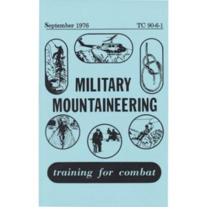 Govt Issue Military Mountaineering Handbook
