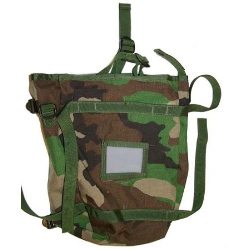 Govt Issue Woodland MOLLE Radio Carrier Pouch