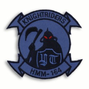 Balck and Blue HMM-164 KnightRiders Patch