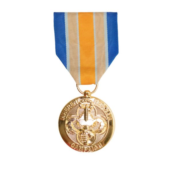 Inherent Resolve Campaign Medal Anodized