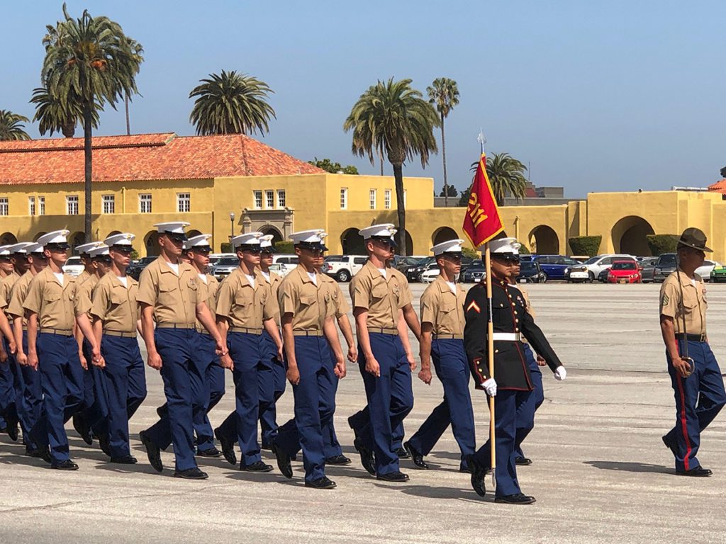 USMC graduation ceremony march 
