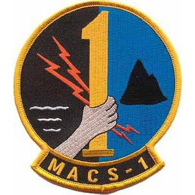 Marine Air Control Squadron 1 (MACS-1) Patch