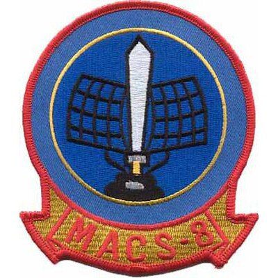 Marine Air Control Squadron 8 (MACS-8) Patch
