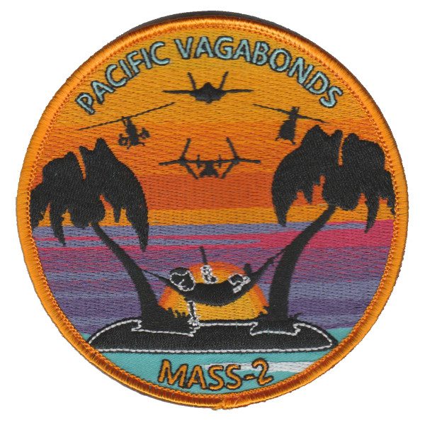Marine Air Support Squadron 2 Pacific Vagabonds Patch