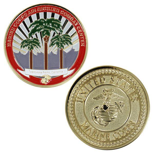 Twentynine Palms MCAGCC Challenge Coin