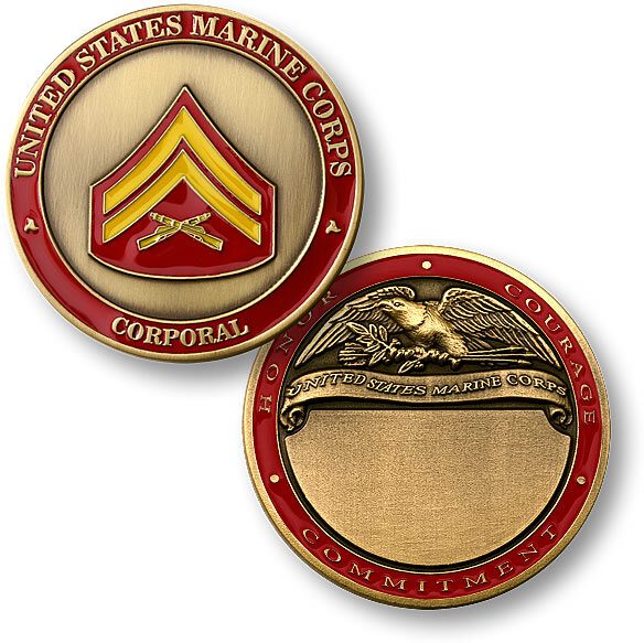 Marine Corporal Coin