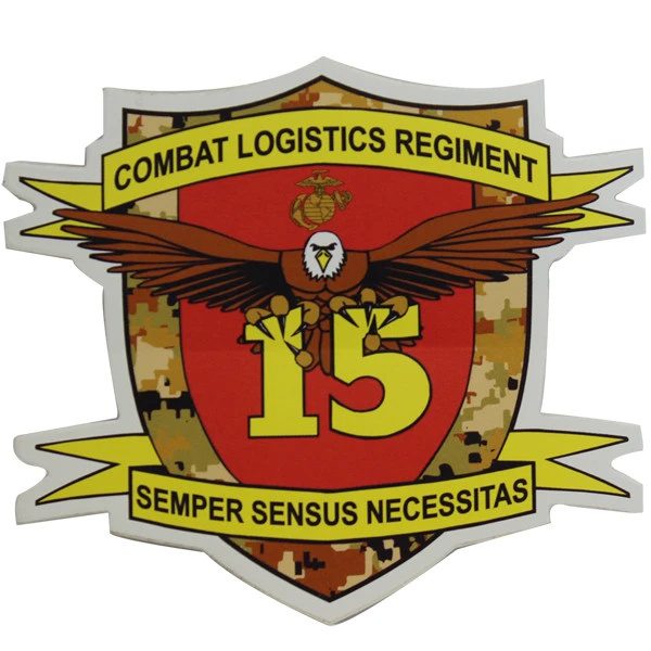 Marine Corps 15th Combat Logistics Regiment - Semper Sensus Necessitas Decal